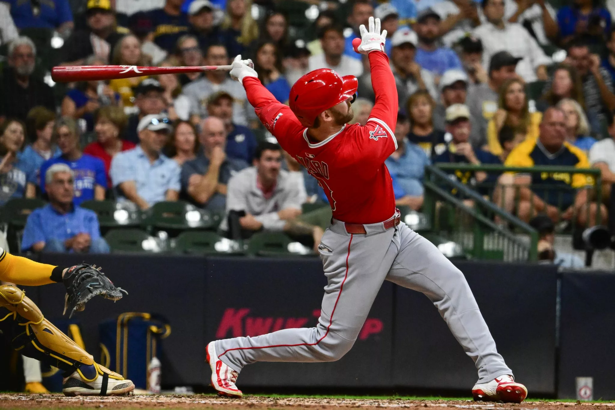 Taylro Ward looks to lead the Angels over the Astros