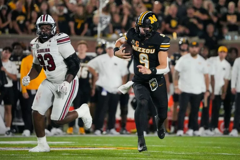 Beau Pribula looks to lead the Tigers over the Minutemen