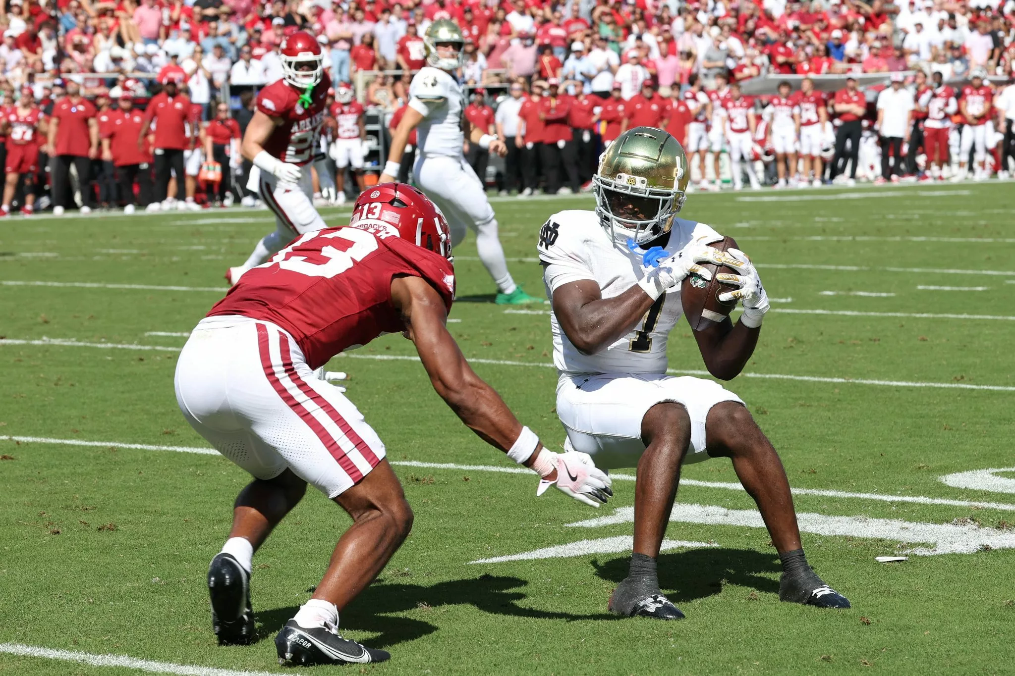 Jeremiyah Love looks to lead the Irish over the Broncos