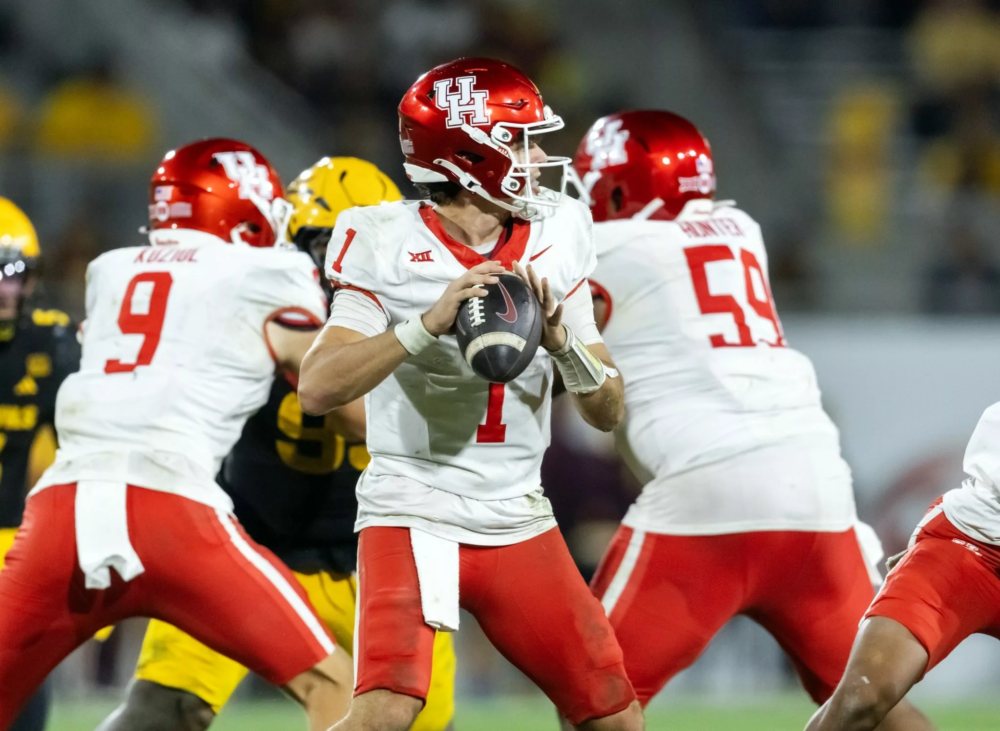 West Virginia vs. Houston prediction.