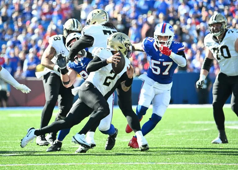 Spencer Rattler looks to lead the Saints over the Giants