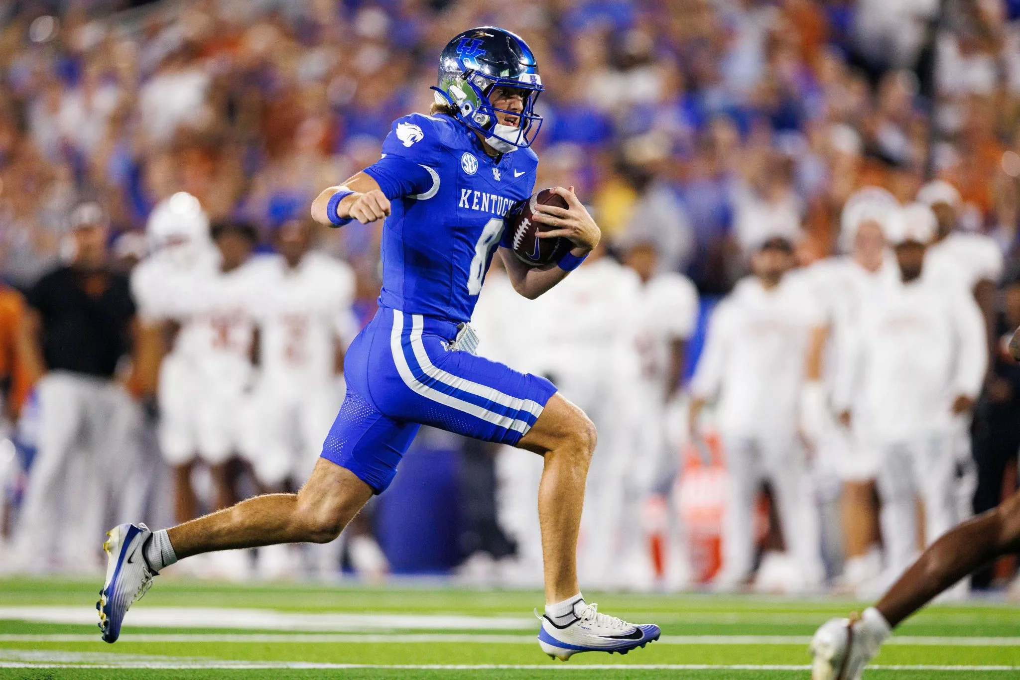 Cutter Boley looks to lead the Wildcats over the Volunteers