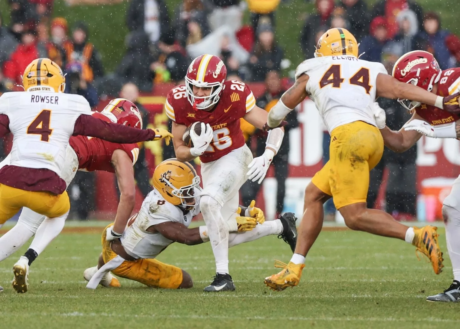 Kansas Jayhawks vs. Iowa State Cyclones prediction.