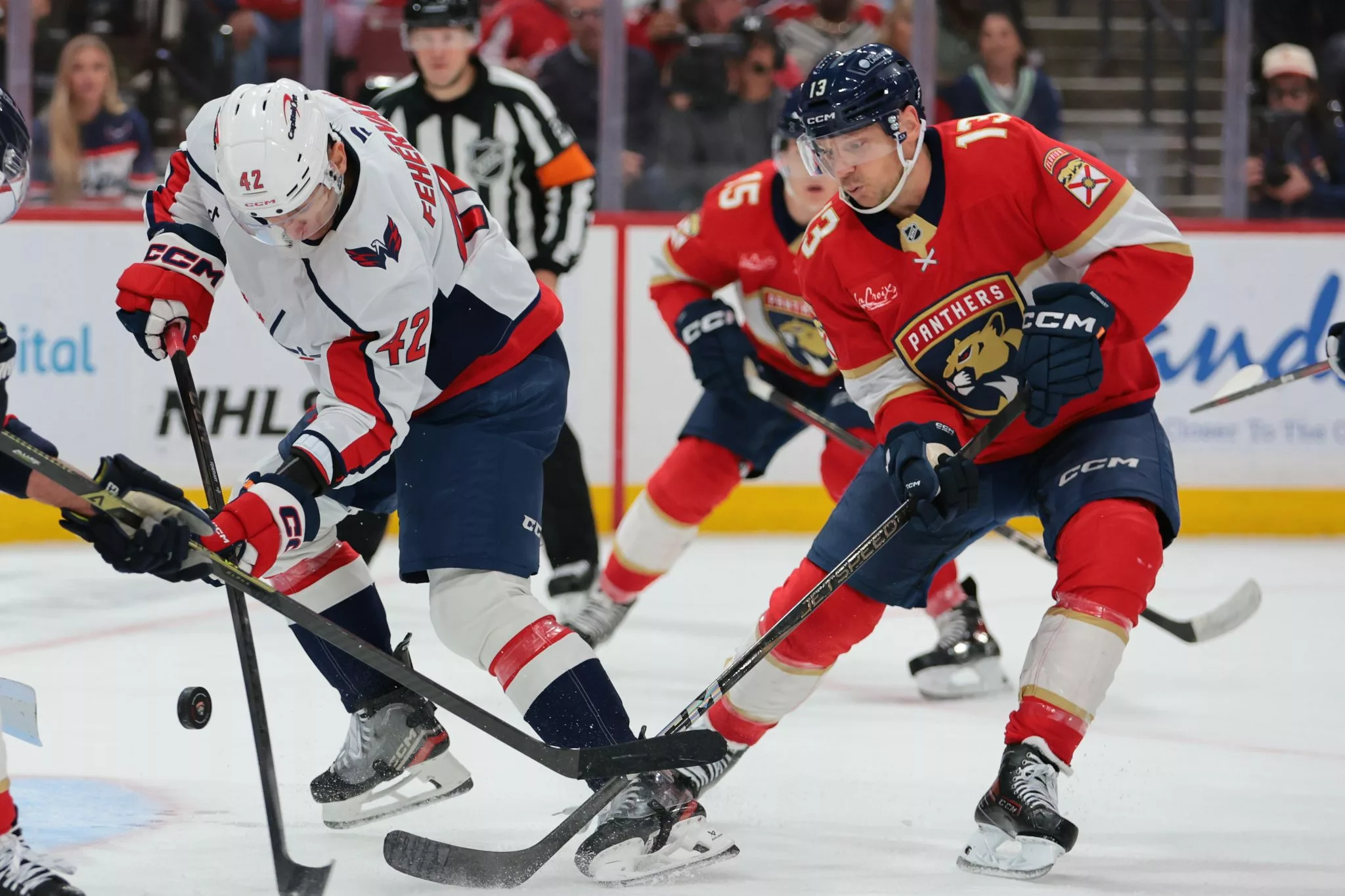 Sam Reinhart looks to lead the Panthers over the Oilers