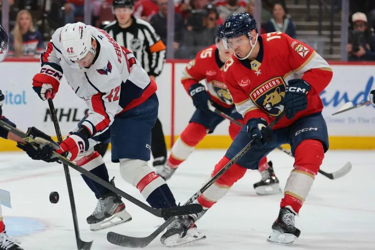 Sam Reinhart looks to lead the Panthers over the Oilers