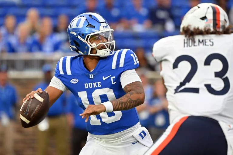 Darian Mensah looks to lead Duke over Wake Forest
