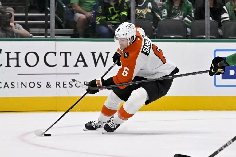 Travis Sanheim looks to lead the Flyers over the Devils
