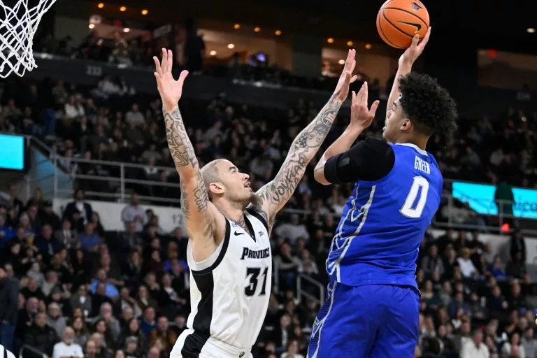 Jasen Green looks to lead the Bluejays over the Musketeers