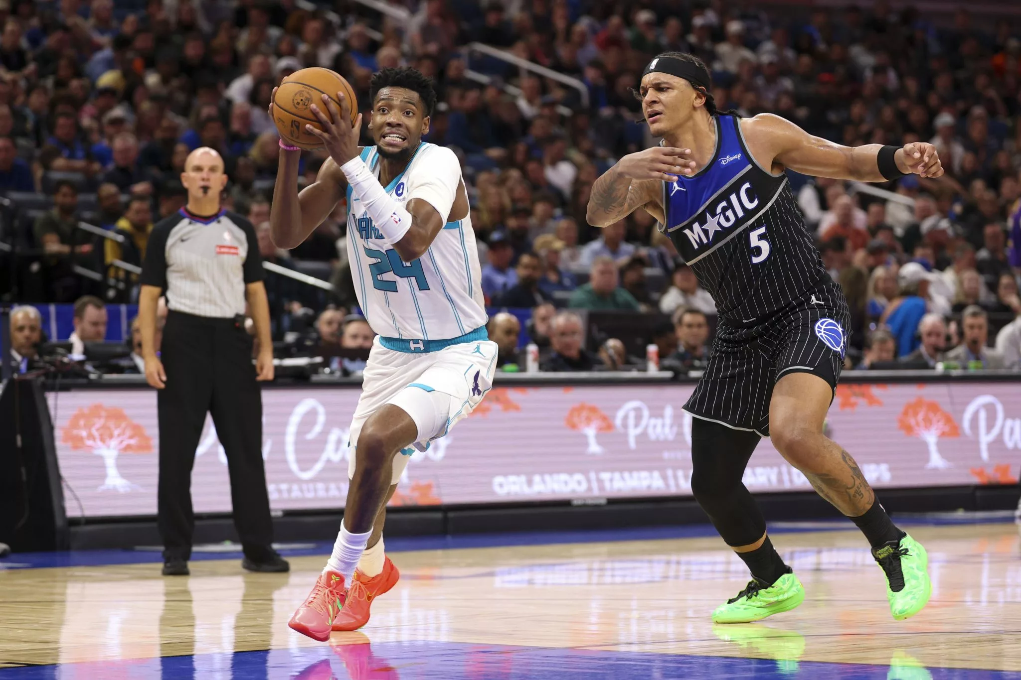 Paolo Banchero looks to lead the Magic over the Cavaliers.