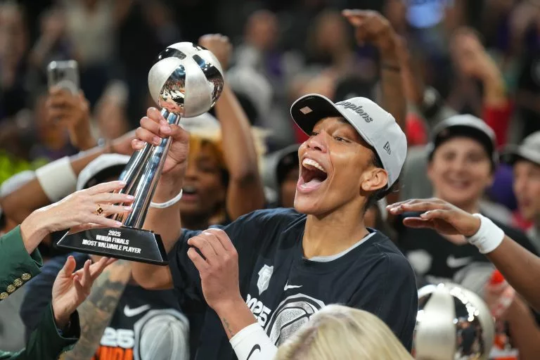 A'ja Wilson looks to lead the Aces over the Mercury