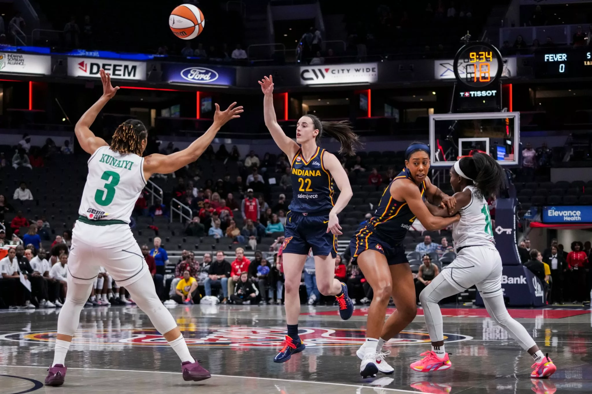 Caitlin Clark looks to lead the Fever over the Wings