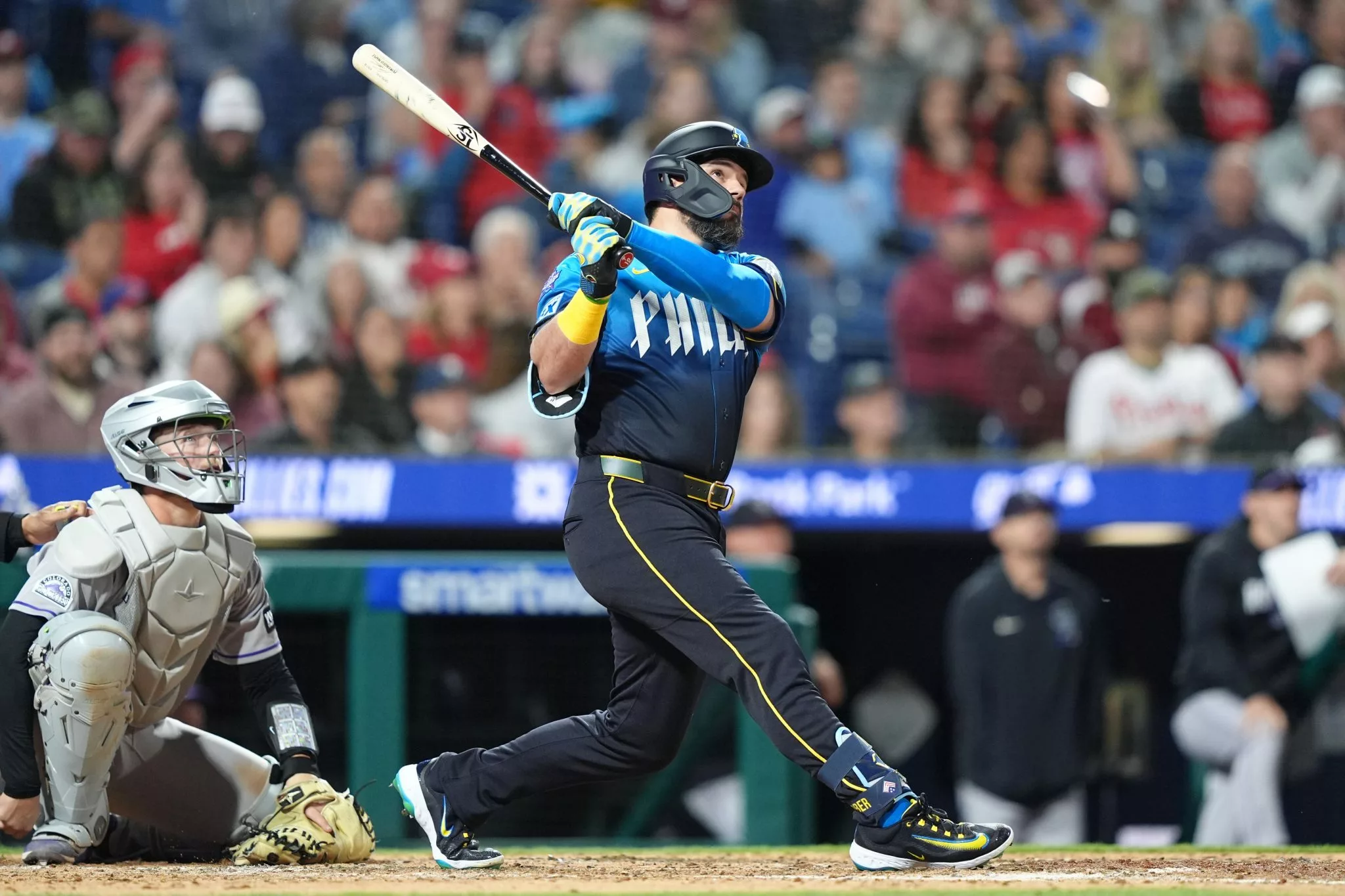 Kyle Schwarber looks to lead the Phillies over the Rockies
